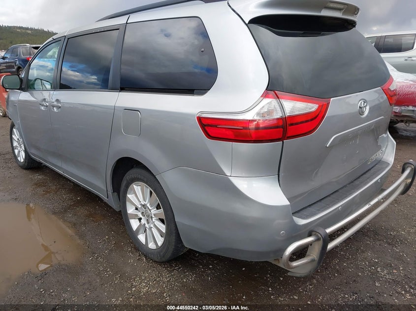 2016 Toyota Sienna Xle 7 Passenger