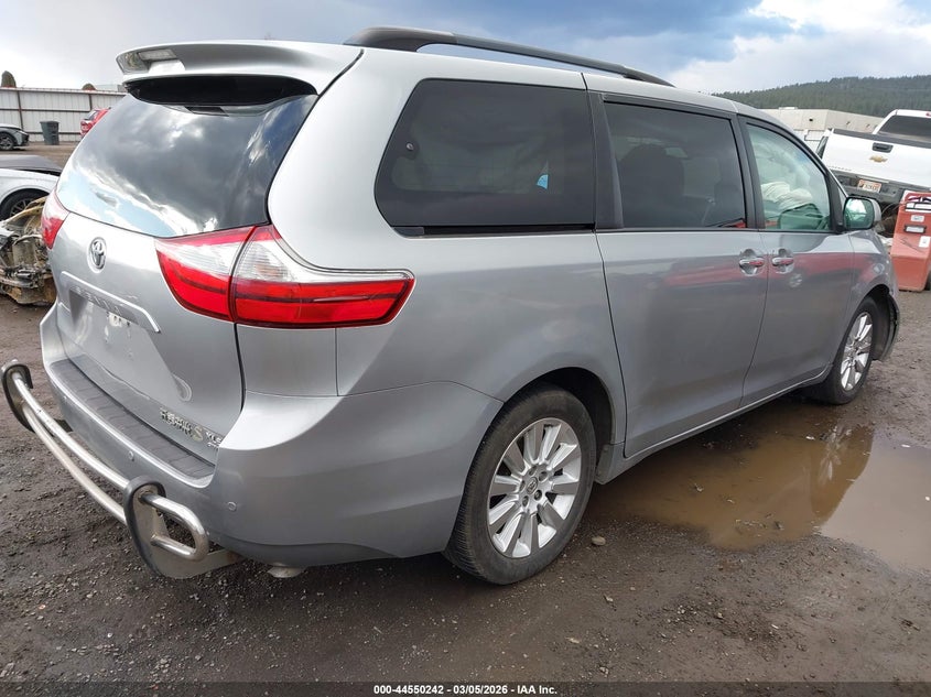 2016 Toyota Sienna Xle 7 Passenger