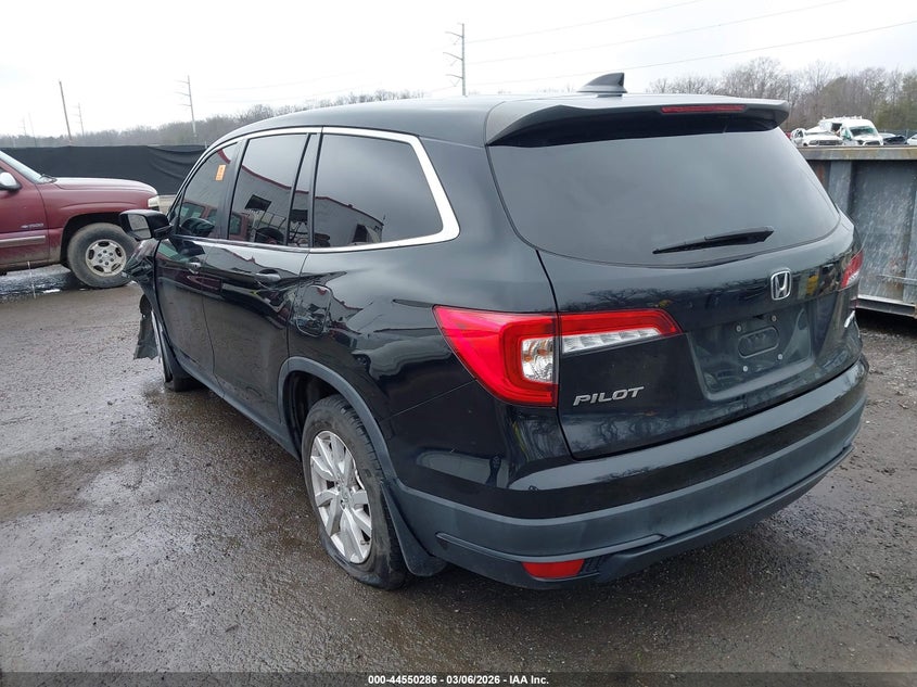 2021 HONDA PILOT auction photo 3
