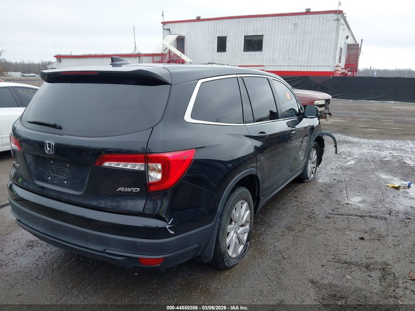 2021 HONDA PILOT auction photo 4