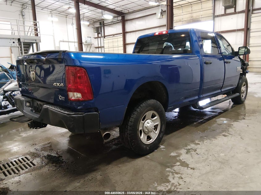 2017 Ram 3500 Ram Tradesman 4X4 8' Box blue Lot 111044550625 Vin 3C63R3GL4HG614908