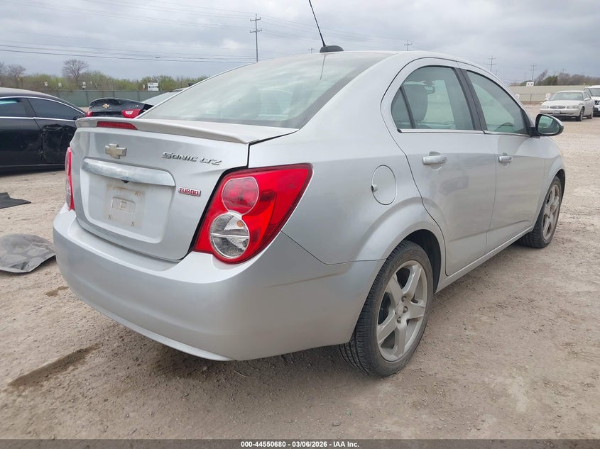 2015 Chevrolet Sonic Ltz Auto
