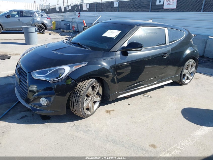 2013 Hyundai Veloster Turbo W/Black