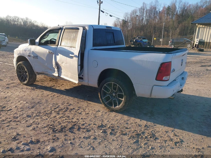 Vin: 3c6rr7lt7gg331795, lot: 45047867, ram 1500 big horn 20163