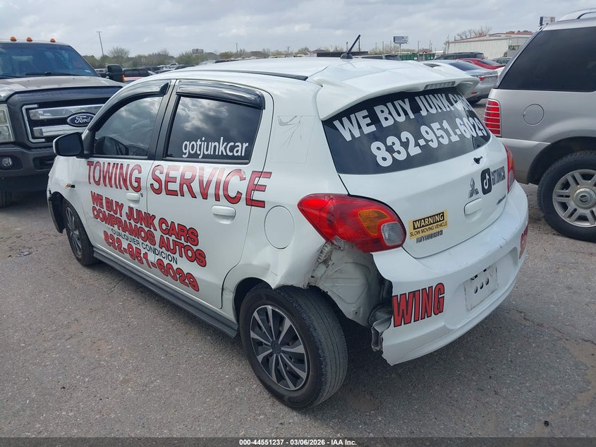 2015 Mitsubishi Mirage De/Rf