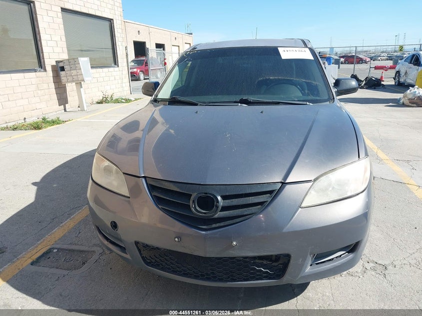 2008 MAZDA 3 SEDAN 2.0L I-4 DOHC, 144HP