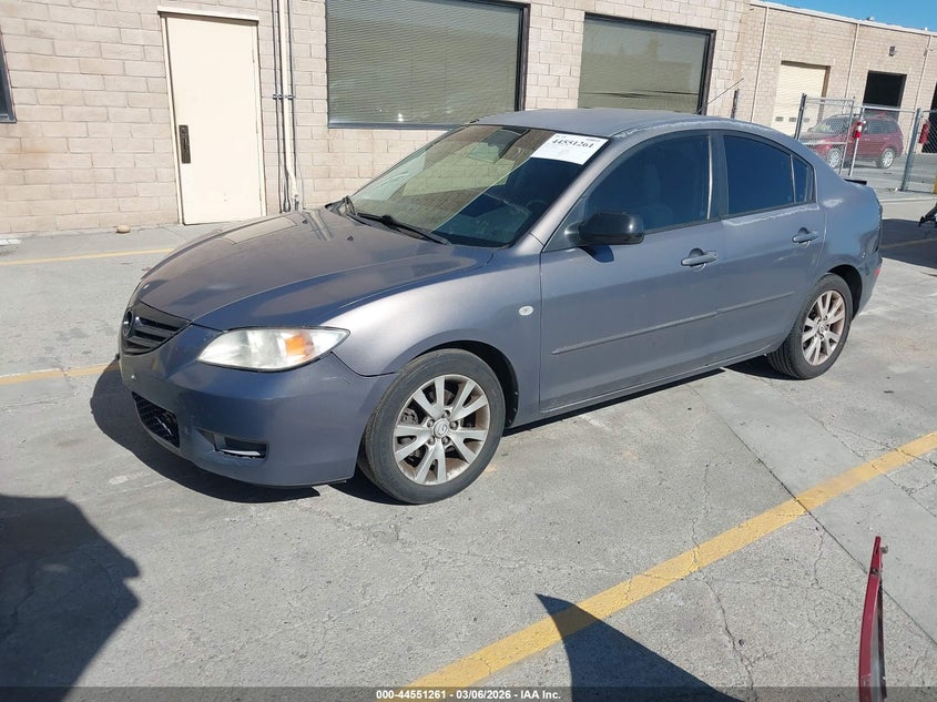 2008 MAZDA 3 SEDAN 2.0L I-4 DOHC, 144HP