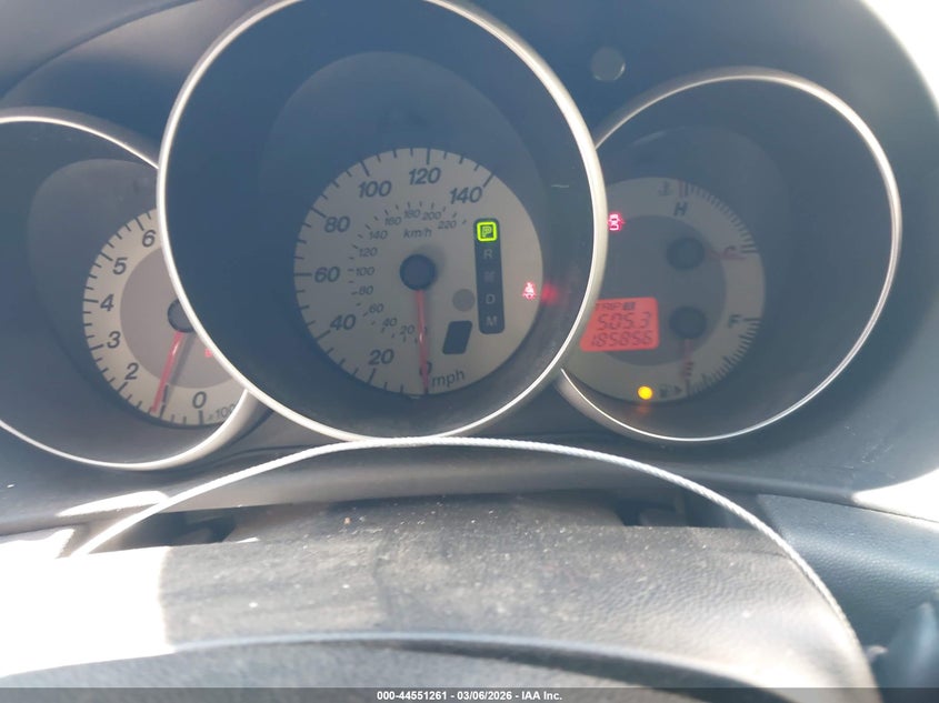 2008 MAZDA 3 SEDAN 2.0L I-4 DOHC, 144HP