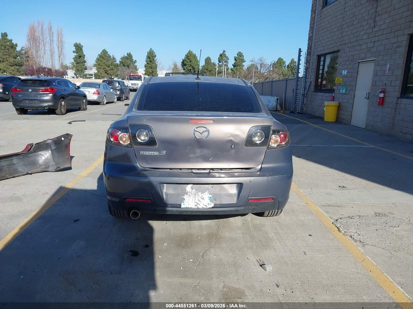 2008 MAZDA 3 SEDAN 2.0L I-4 DOHC, 144HP