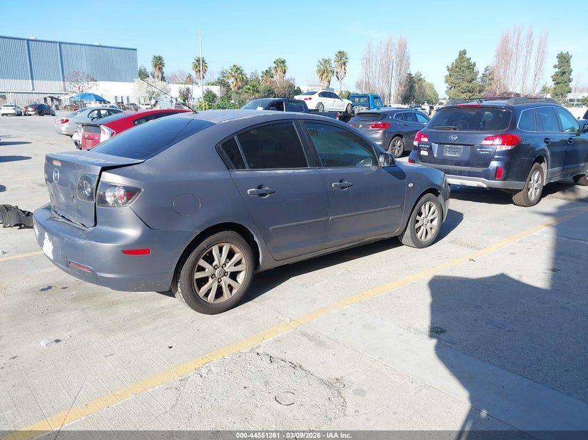 2008 MAZDA 3 SEDAN 2.0L I-4 DOHC, 144HP