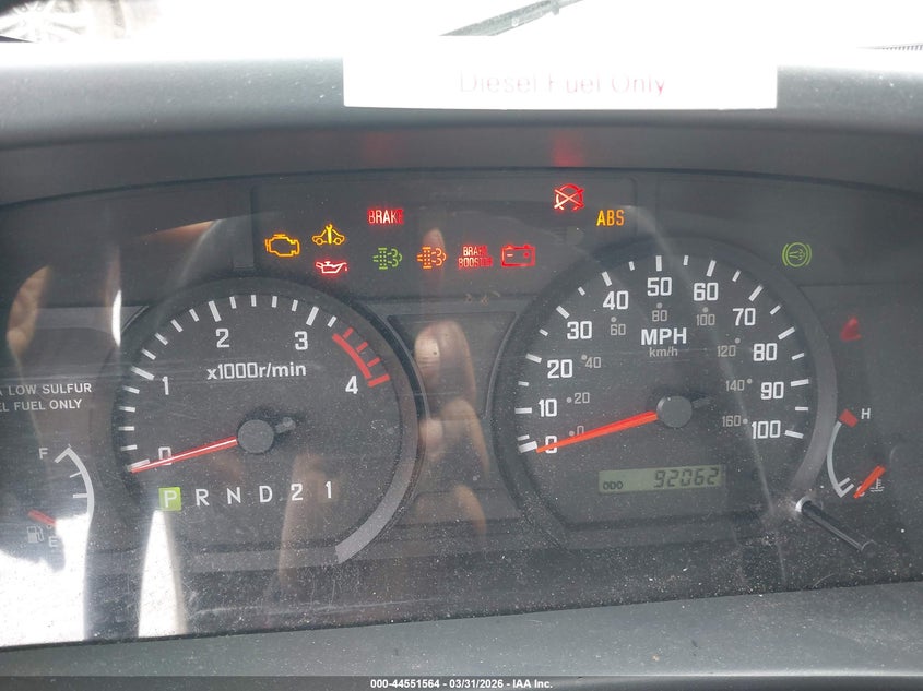 2010 ISUZU DSL REG VAN N/A