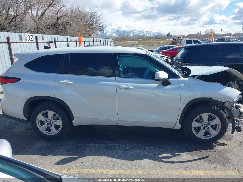 2022 Toyota Highlander Le VIN: 5TDZZRAH3NS105609 Lot: 44551738
