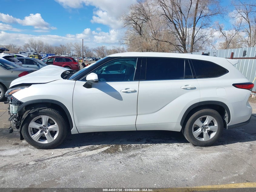 2022 Toyota Highlander Le VIN: 5TDZZRAH3NS105609 Lot: 44551738