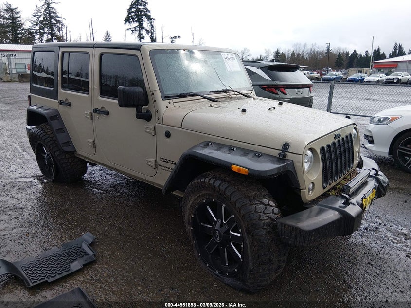 2018 Jeep Wrangler Jk Unlimited Sport 4X4