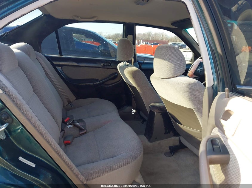1998 Honda Civic Lx VIN: 1HGEJ6676WL053871 Lot: 44551875