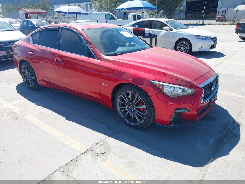 2018 INFINITI Q50 3.0T RED SPORT 400