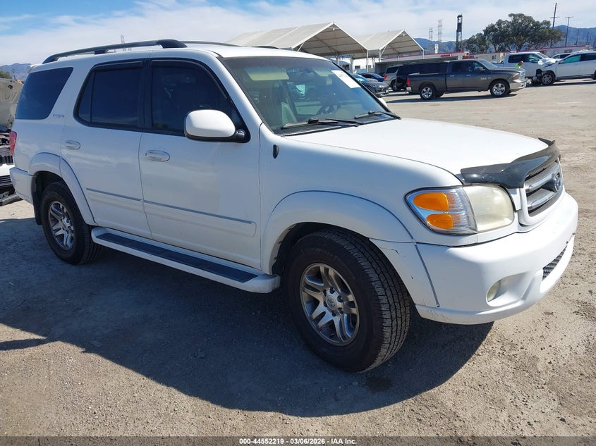 5TDZT38A33S191816 2003 Toyota Sequoia Limited V8 auction photo 1