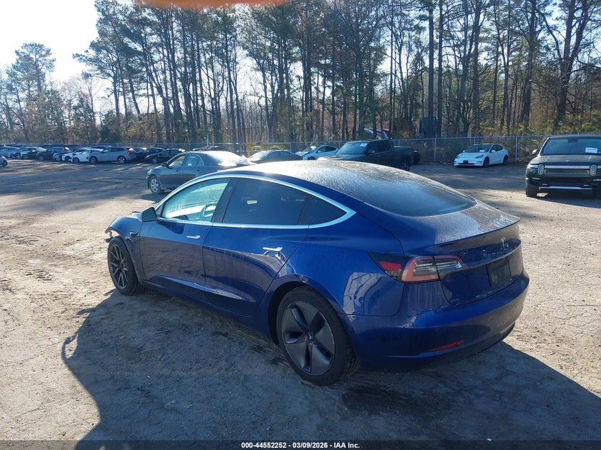 Vin: 5yj3e1ea4kf309612, lot: 45049112, tesla model 3 long range/mid range/standard range/standard range plus 20193
