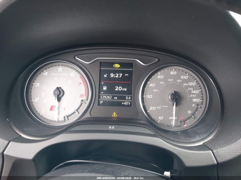 2015 Audi S3 2.0T Premium Plus VIN: WAUFFGFF8F1063120 Lot: 44552344