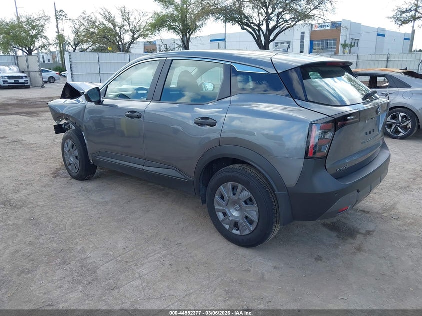 NISSAN KICKS 2025 VIN 3N8AP6BA0SL322740