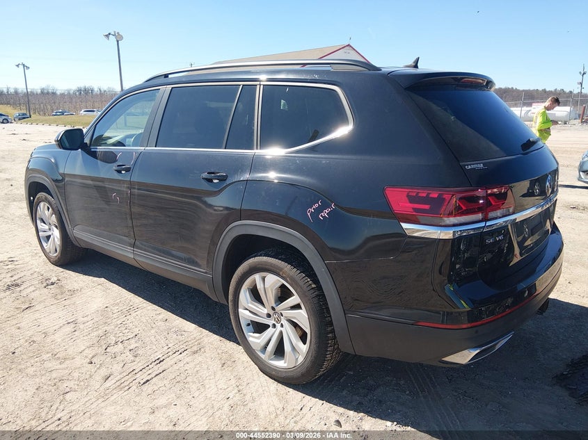 2021 Volkswagen Atlas 3.6L V6 Se W/Technology