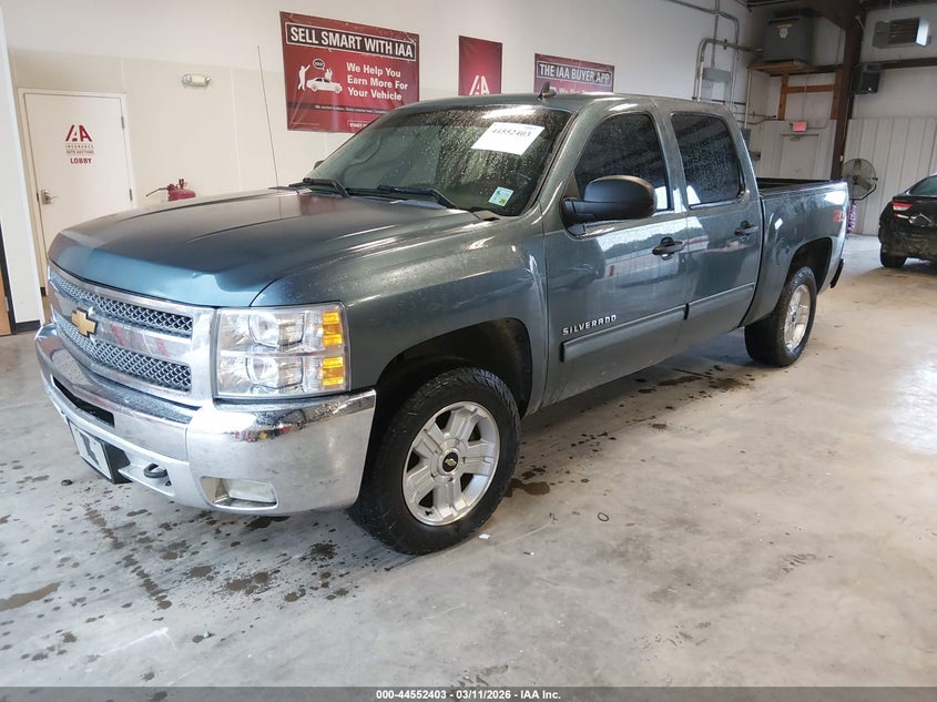 2012 Chevrolet Silverado 5.3 1500 Lt blue Lot 111044552403 Vin 3GCPKSE71CG237140