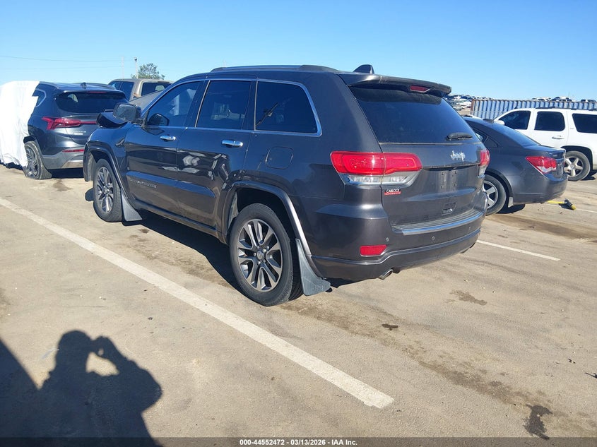 2018 Jeep Grand Cherokee Overland 4X2