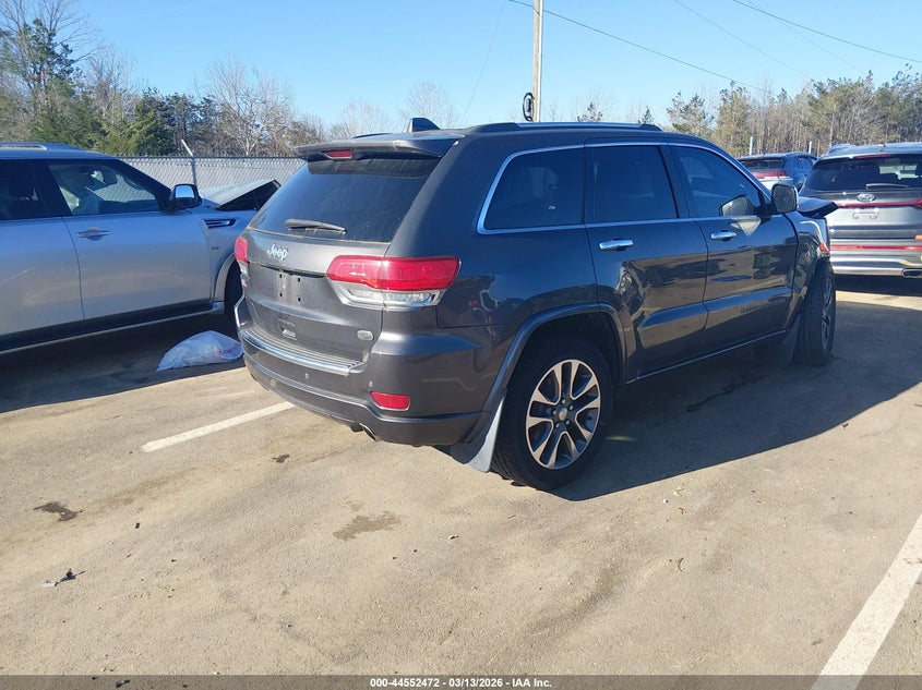 2018 Jeep Grand Cherokee Overland 4X2