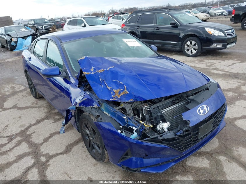 KMHLM4AG0MU103580 2021 Hyundai Elantra Sel auction photo 1