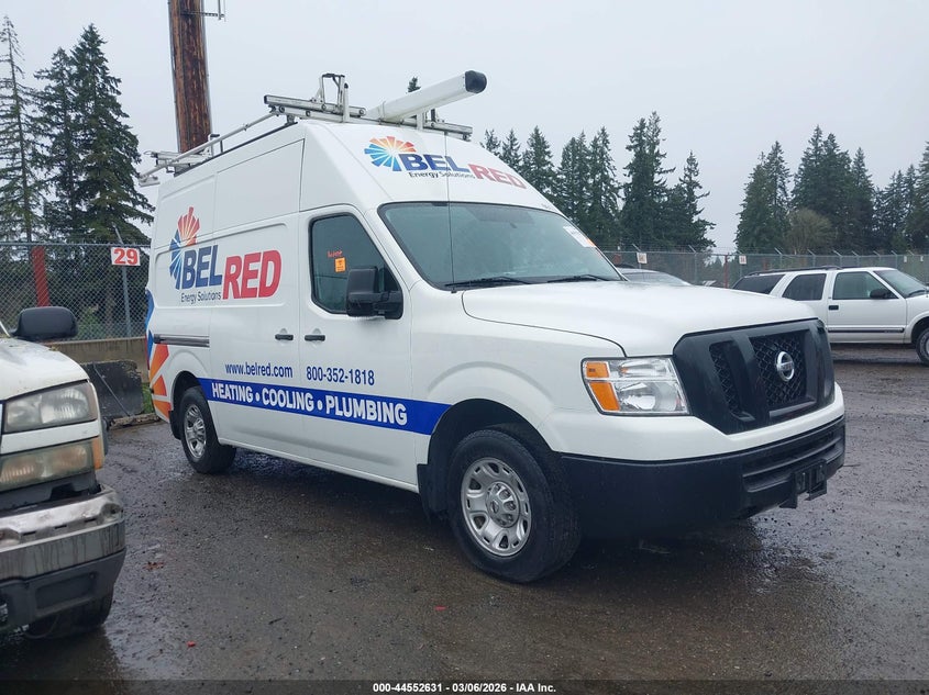 2020 Nissan Nv Cargo Nv2500 Hd Sv High Roof V6