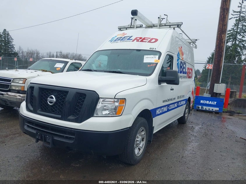 2020 Nissan Nv Cargo Nv2500 Hd Sv High Roof V6
