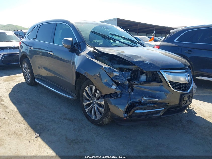 2016 Acura Mdx Technology Acurawatch Plus Packages/Technology Package