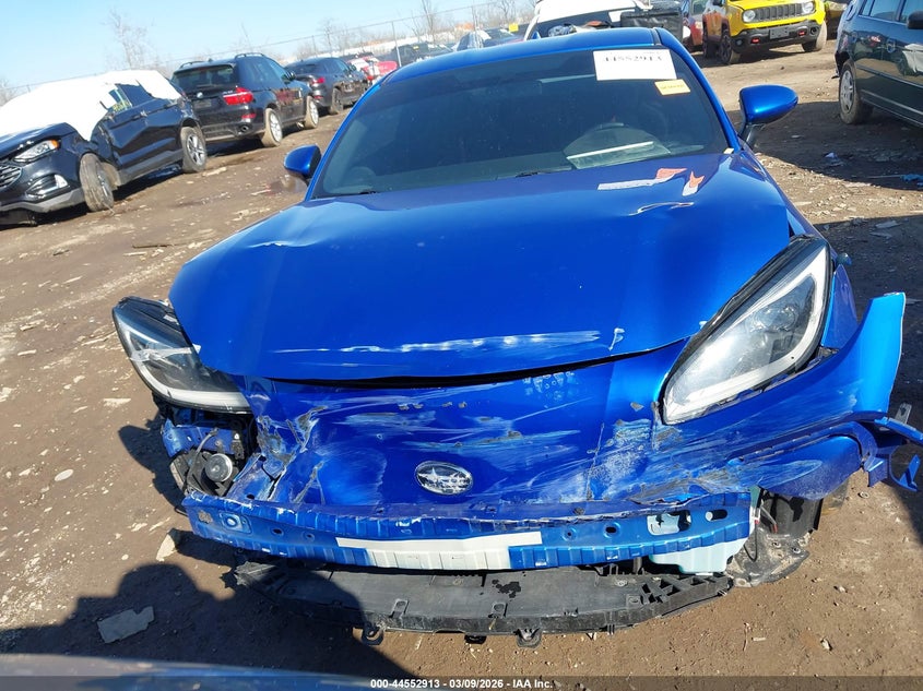 2022 Subaru Brz Limited VIN: JF1ZDBE1XN9702764 Lot: 44552913