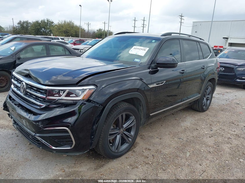 2021 Volkswagen Atlas 3.6L V6 Se W/Technology R-Line