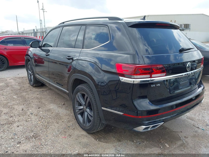 2021 Volkswagen Atlas 3.6L V6 Se W/Technology R-Line