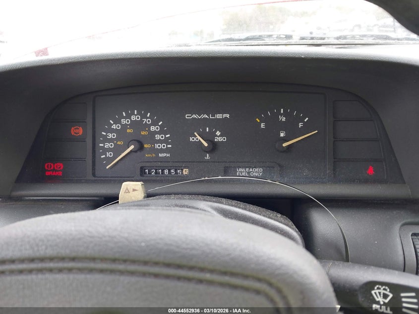 1992 Chevrolet Cavalier Vl/Rs VIN: 1G1JC1445N7252431 Lot: 44552936