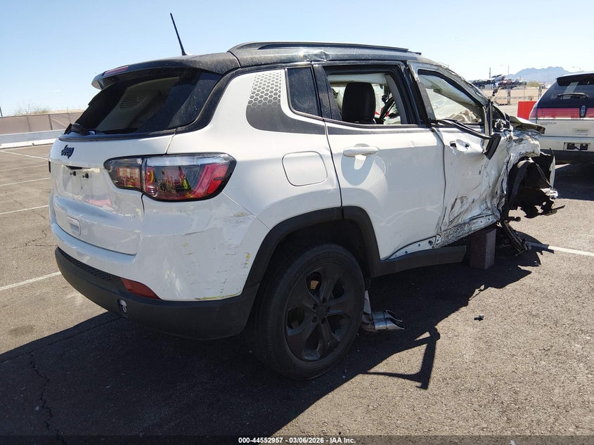 Vin: 3c4njcbb4jt327248, lot: 45049817, jeep compass altitude fwd 20184