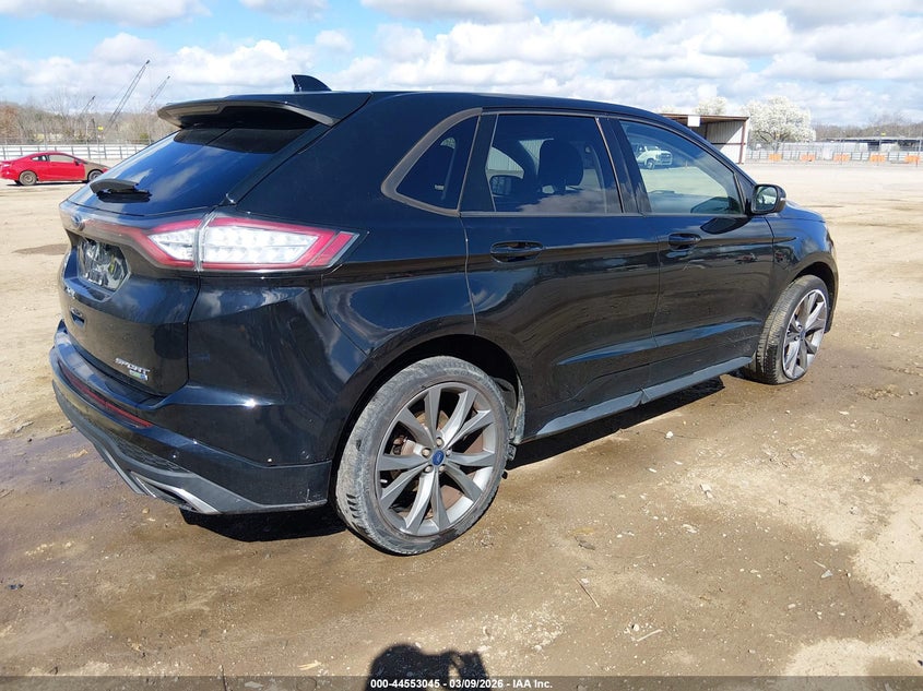 Vin: 2fmpk4ap1hbb35795, lot: 45049905, ford edge sport 20174