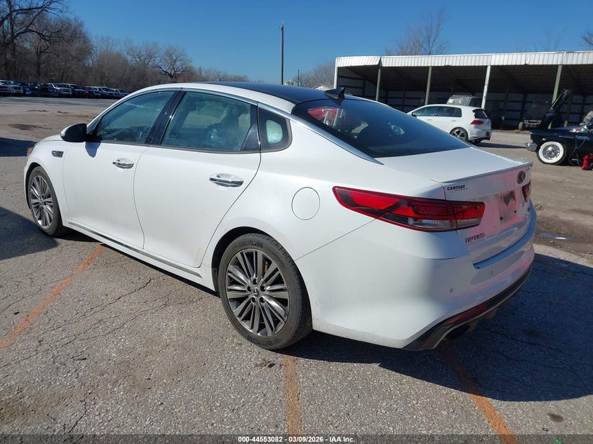 Vin: 5xxgv4l24jg221525, lot: 45049942, kia optima sx turbo 20183