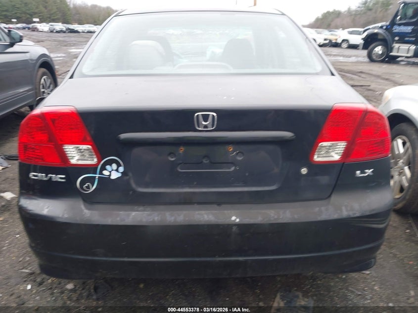 2004 Honda Civic Lx VIN: 2HGES16514H535298 Lot: 44553378