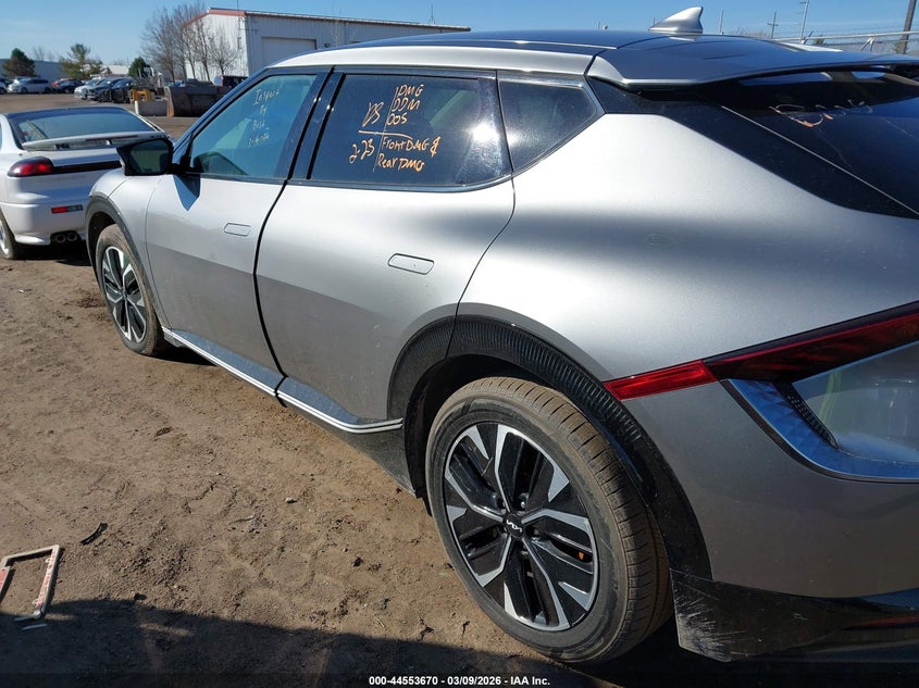Vin: kndc3dlc9r5182735, lot: 45050530, kia ev6 wind 20243