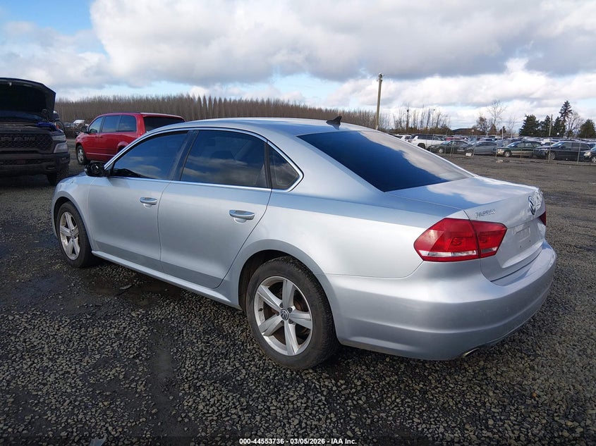 2013 Volkswagen Passat 2.0L Tdi Se
