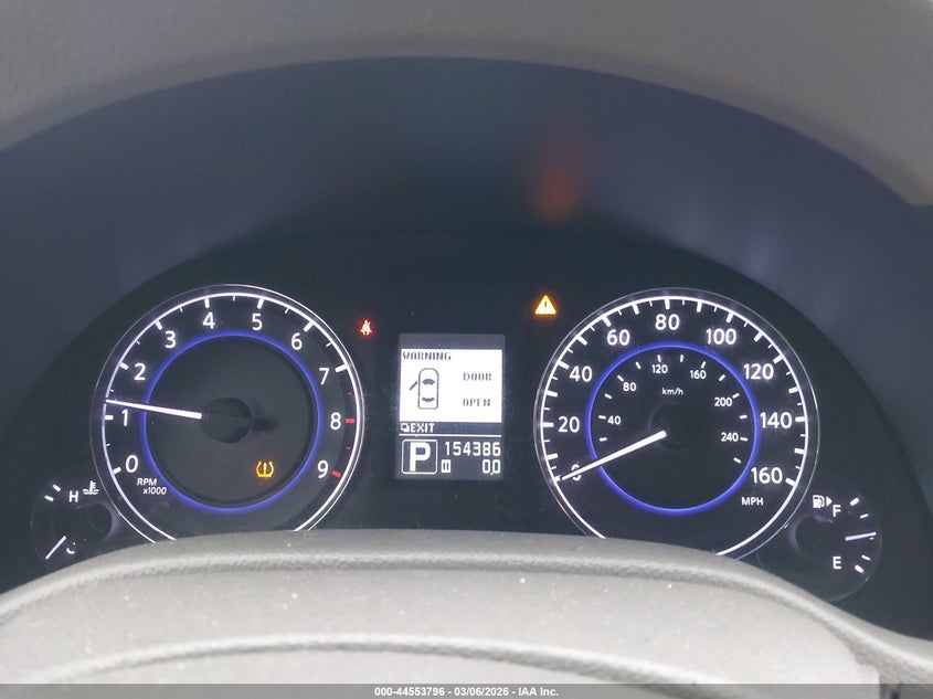 2012 Infiniti G37X VIN: JN1CV6AR0CM675152 Lot: 44553796