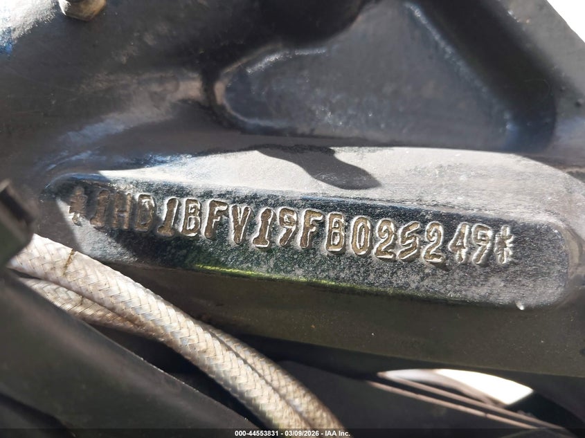 2015 Harley-Davidson Fxsb Breakout VIN: 1HD1BFV19FB025249 Lot: 44553831