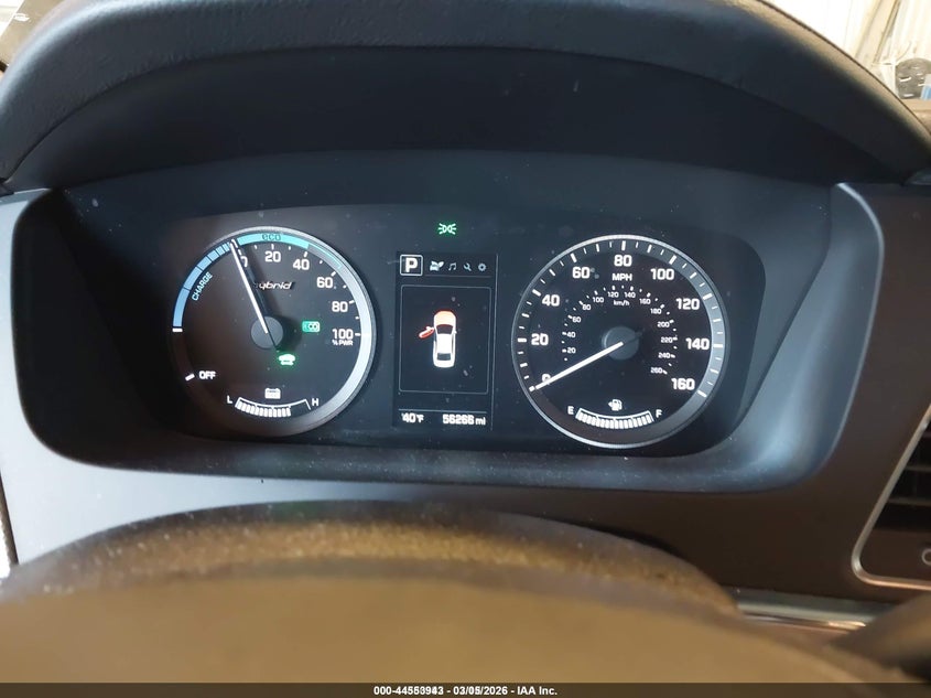 VIN KMHE24L31HA066541 2017 HYUNDAI SONATA HYBRID SE