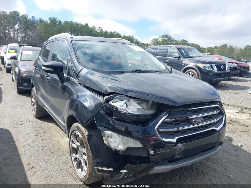 MAJ3S2KE4KC286826 2019 Ford Ecosport Titanium auction photo 1