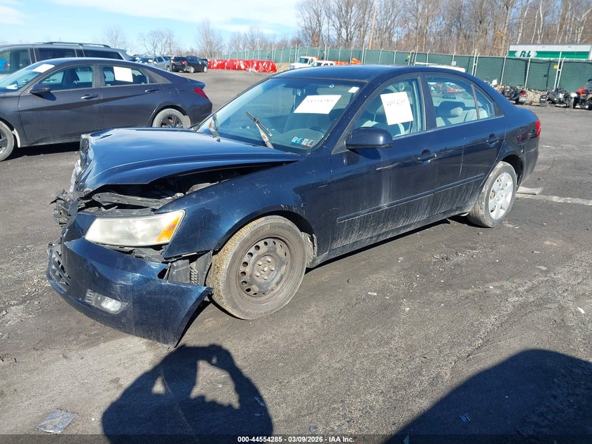 5NPEU46F66H003543 2006 Hyundai Sonata Gls V6/Lx V6 photo 1
