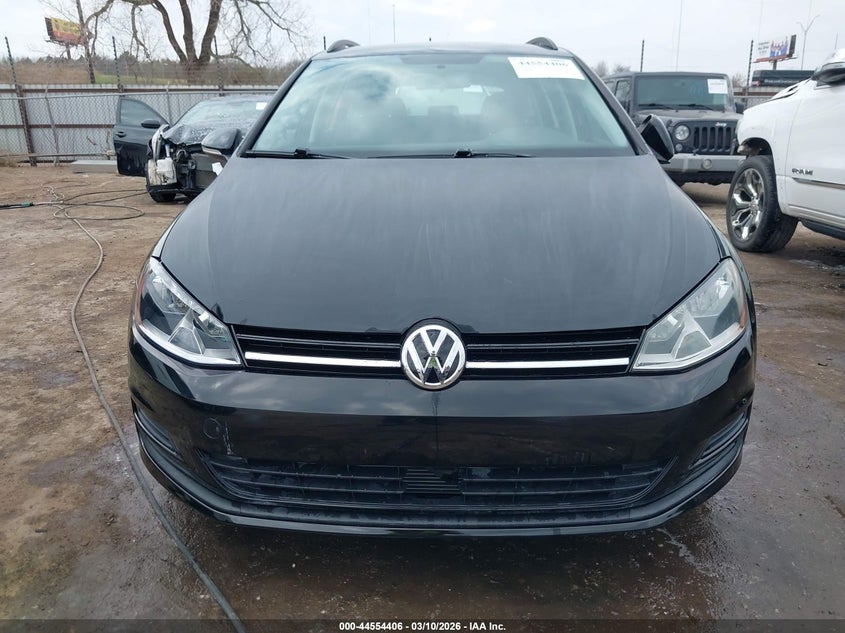 2017 Volkswagen Golf Sportwagen Tsi S VIN: 3VW017AU6HM502539 Lot: 44554406