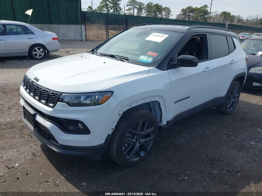 Vin: 3c4njdcn1tt164642, lot: 45051301, jeep compass limited altitude 20262