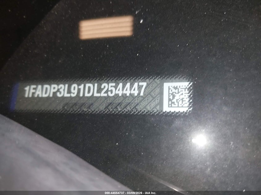 2013 Ford Focus St VIN: 1FADP3L91DL254447 Lot: 44554737